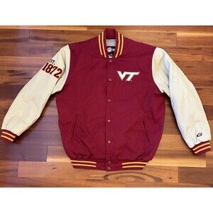 Virginia Tech Hokies Varsity Jacket Size L